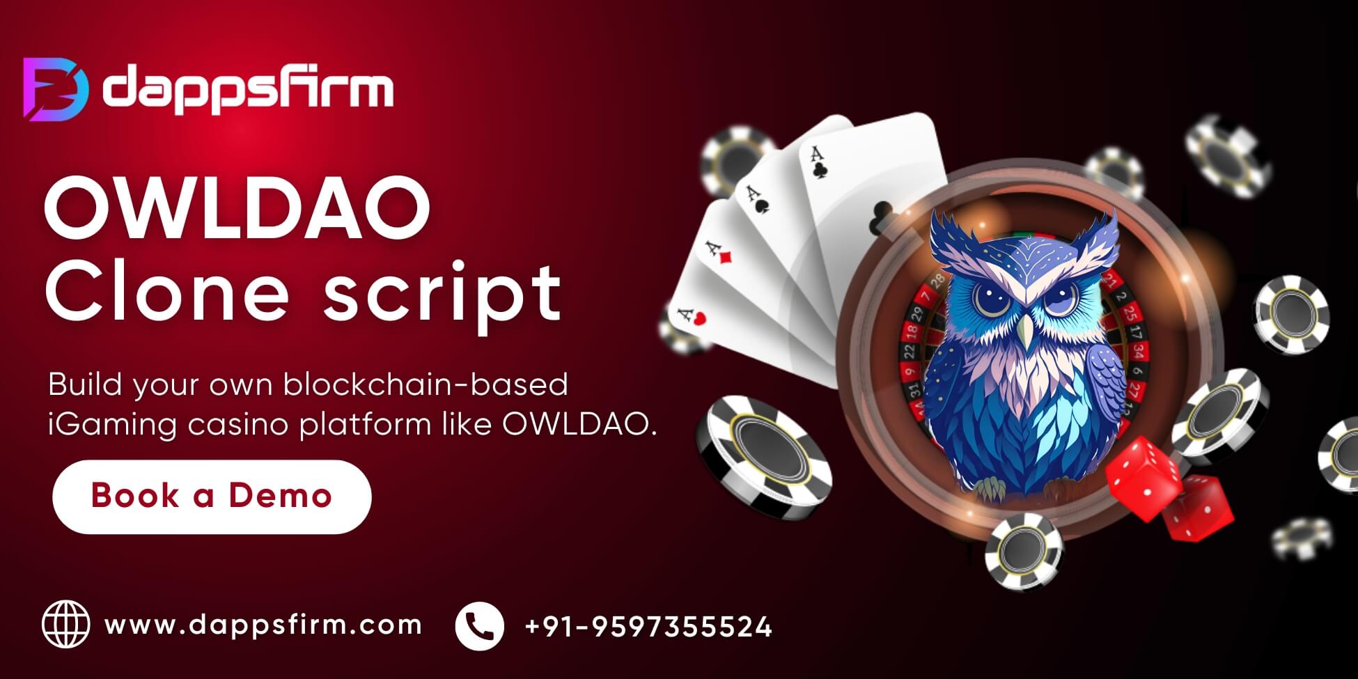 OwlDAO Clone Script: To Launch Your Web3 iGaming Casino Platform.