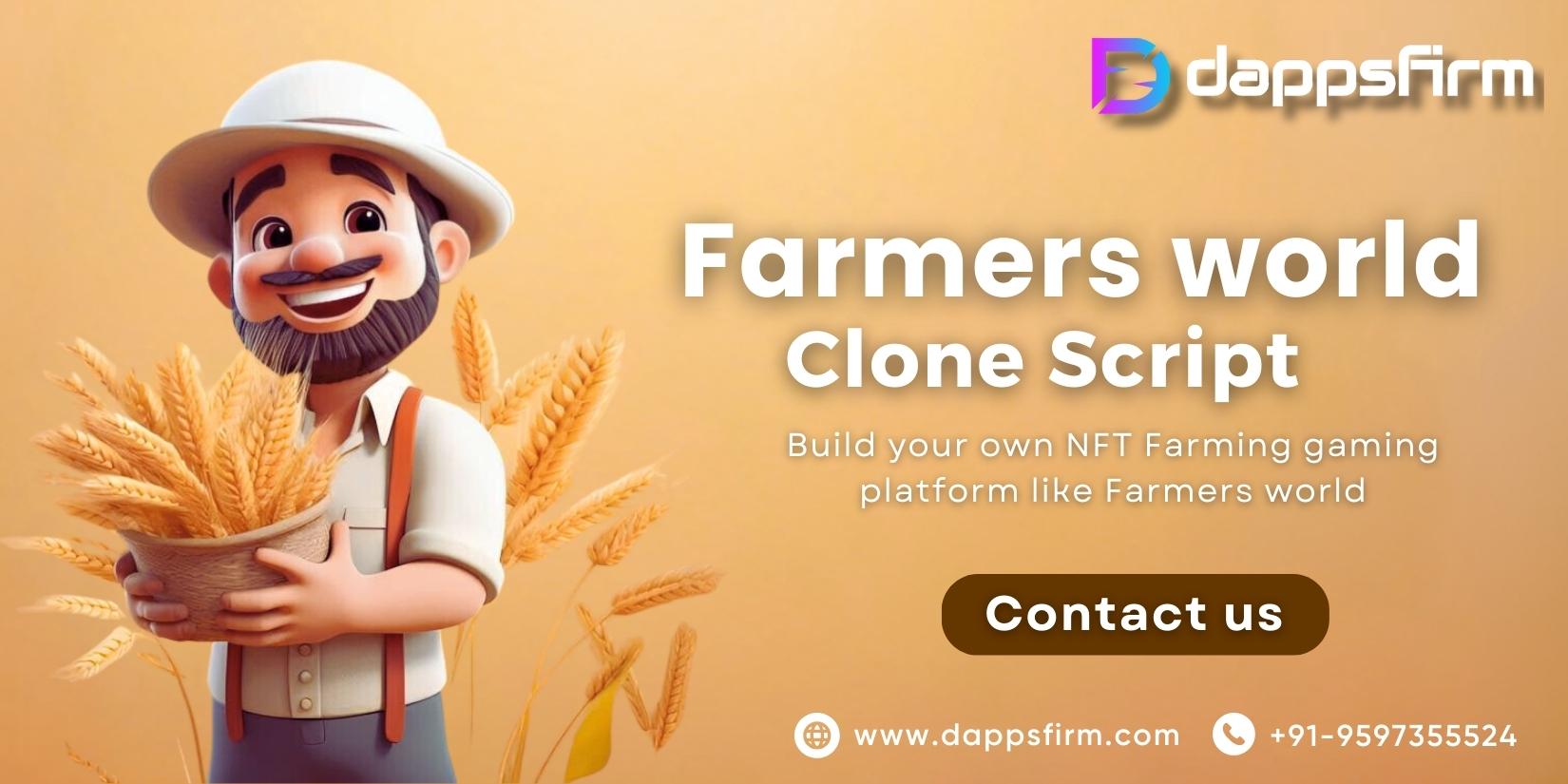 Farmers Clone Script - To launch your own NFT farming game