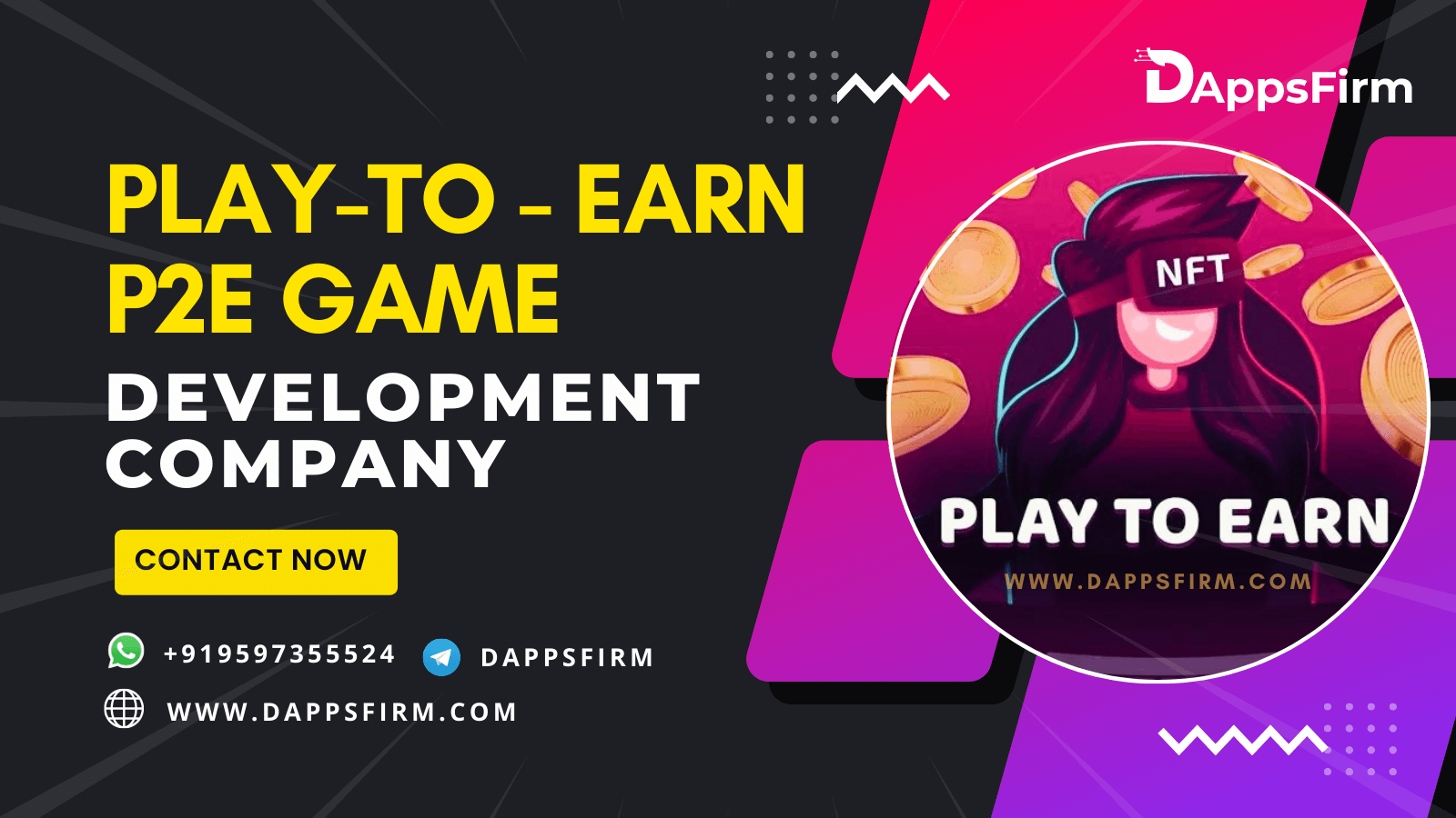 Crypto and Blockchain-Based Play-To-Earn Game Development Company
